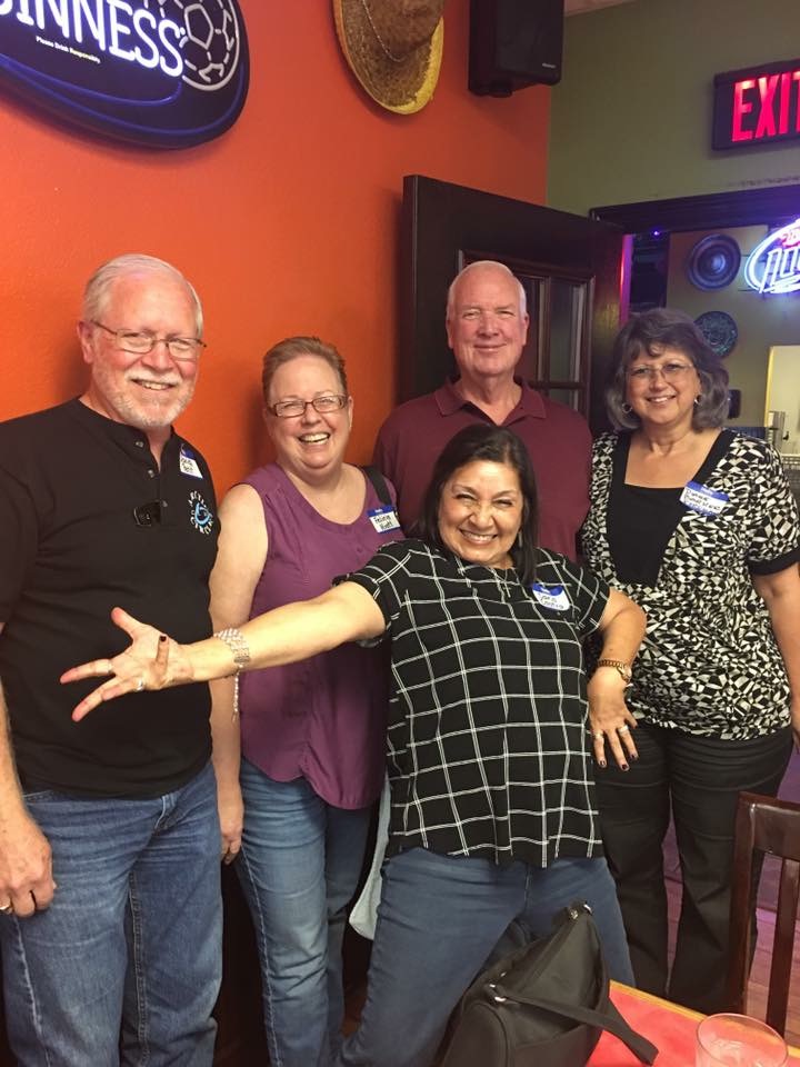 David Petit, Felicia Hiatt, Carla Castro, Ron Bullion and Diane Barker